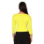 Blusa transpassada com manga 7/8 em SUPLEX LIGHT CO2 CONTROL - loja online
