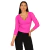 Blusa transpassada com manga 7/8 em SUPLEX LIGHT CO2 CONTROL - comprar online