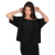 Blusa Ombro a Ombro – Lurex com Manga Curta e Brilho Sofisticado - RP Collection