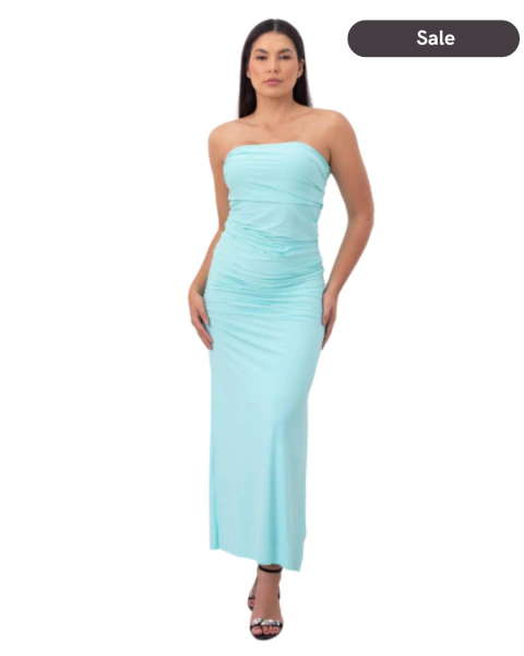 Saia Longa Verde Tifanny – Malha Fluity II CO2 - comprar online