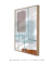 Quadro Decorativo Circuito Azul - loja online