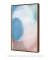 Quadro Decorativo Etéreo Azul e Rosa
