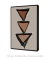 Quadro Decorativo Triângulos Nude Neutral