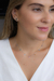 Choker Gotas de Pedras Naturais Coloridas Ouro Branco 18K