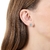 Brinco Gota Esmeralda e Diamantes Ouro Branco 18K - comprar online