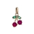 Pingente Cerejinha Ouro 18K