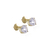 Brinco Ponto de Luz Topázio White Ouro 18K
