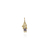 Pingente Menino Roupinha em Ouro Branco 1,8 cm Ouro 18K