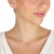 Brinco Oval Rubi e Diamantes Ouro 18k - comprar online