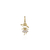 Pingente Menina com Ródio Branco Ouro 18K
