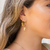 Brinco de Argola com Pingentes de Triângulos M Ouro 18K - comprar online