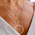 Pingente Gatinho Vazado Ouro 18k - comprar online