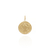 Medalha São Bento Circular Chapa Dupla Ouro 18K