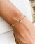 Pulseira Olho Grego em Madrepérola 5 mm Ouro 18K na internet