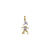 Pingente Menino com Ródio Branco Ouro 18K