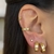 Piercing Fake Groumet Ouro 18K - comprar online