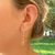 Brinco Corrente Circle Ouro 18K - comprar online