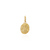 Pingente Duplo Oval Nossa Senhora Aparecida Ouro 18K