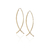 Brinco de Argola Fish Ouro 18K