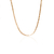 Gargantilha Navete Italiana Ouro 18K
