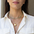 Colar Quartzo Verde com Bolinhas Ouro 18K (sob encomenda) - SOU por Juliana Canova | Joias em Ouro 18k
