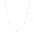 Colar Longo Lua e Estrela Ouro 18K