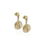 Brinco Arabesco Ouro 18K