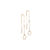 Brinco Corrente Circle Ouro 18K