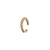 Piercing Fake de Bolinhas Ouro 18K