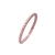 Petit Anel Bolinha Ouro Rose 18K