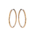Brinco de Argola Tradicional 2 cm Ouro 18K