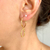 Brinco de Argola Infinito M Ouro 18K - comprar online