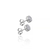 Brinco Pavê com Diamantes Ouro 18K - comprar online