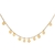 Choker Medalhas Circulares Ouro 18K