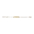 Pulseira Baby/Infantil com Placa e Corrente Piastrini Ouro 18K - comprar online