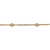 Pulseira Baby/Infantil de Bolinha 3 mm Ouro 18K - comprar online
