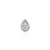 Colar Ponto de Luz Gota Chuveiro com Diamantes Ouro Amarelo 18K