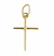 Pingente Cruz M Ouro 18K