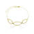Pulseira Laguna com Topázio White Ouro 18K