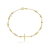 Pulseira Cruz Ouro 18k - comprar online