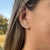 Ear Cuff Lunar com Diamantes Ouro Branco 18K - comprar online