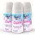 Kit Desodorante Roll-on Trá Lá Lá Kids - Suave (3 unidades de 65ml)