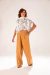 calça longa ânika | bege - comprar online