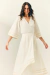 saia cropped mita | off-white