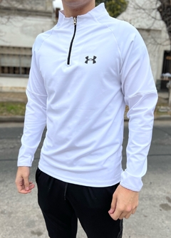 Buzo UA Blanco HeatGear