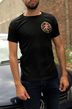 Remera Algodón JRDN negra en internet