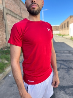 Remera UA roja LG en internet