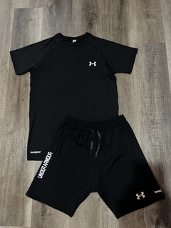 Conjunto Corto UA negro LG - comprar online