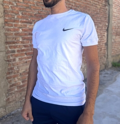 Remera NK blanca algodón en internet