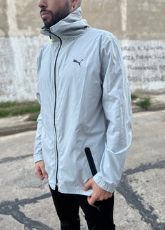 Campera Rompeviento Gris PM